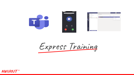 Microsoft Teams Express Training course slide